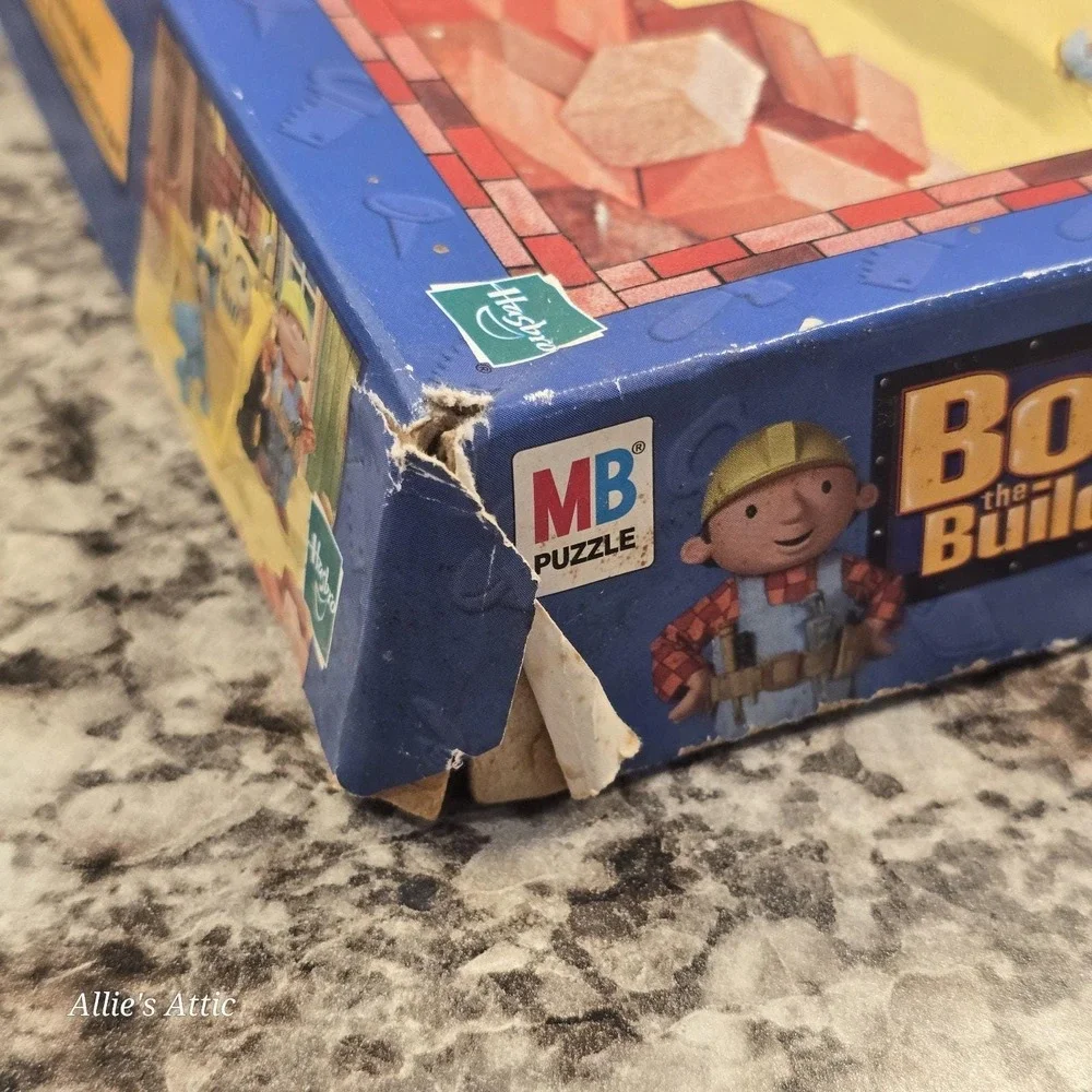 Bob the Builder‎ 24 Pc Vintage Puzzles & Action Figure Construction Toy Lot